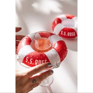 Wine Holder Pool Float Set S.S. Rosé